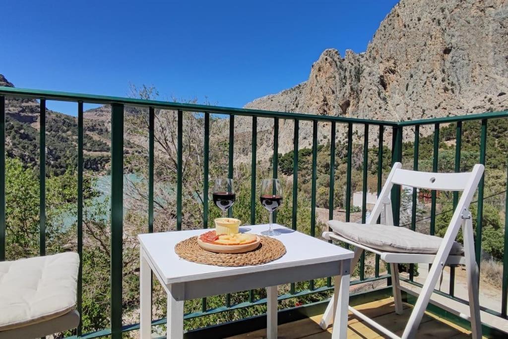 La Barberia De Miguel Villa El Chorro Buitenkant foto