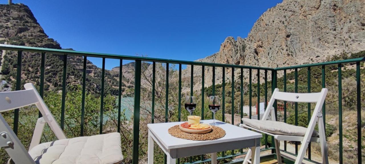 La Barberia De Miguel Villa El Chorro Buitenkant foto