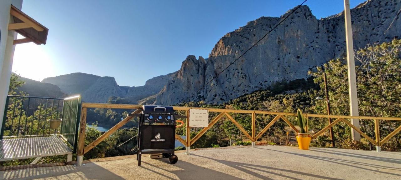 La Barberia De Miguel Villa El Chorro Buitenkant foto